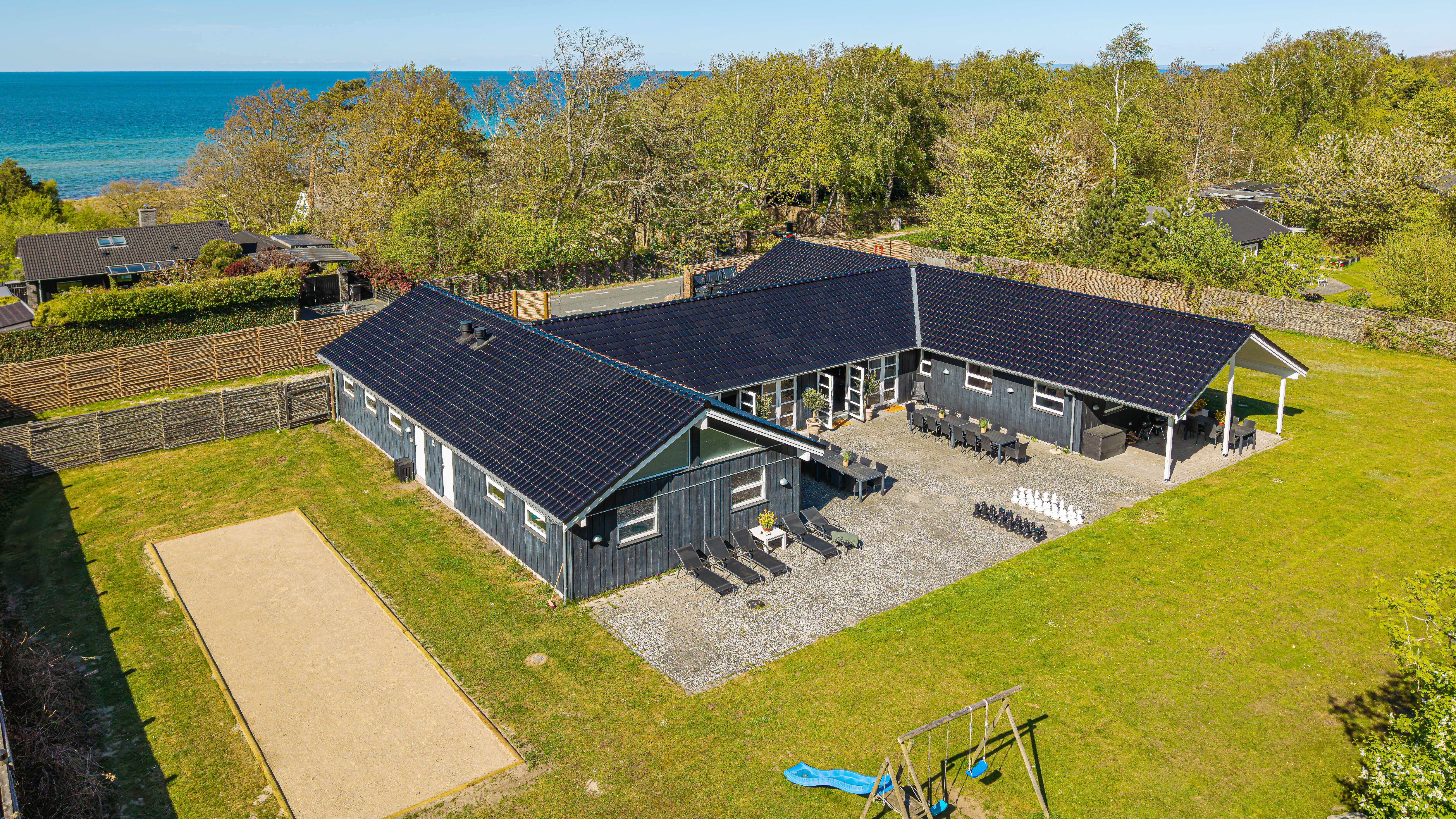 Sommerhus til 30 personer ved Gilleleje